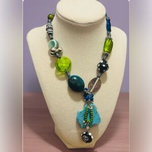 0109 Colorful Beaded Necklace